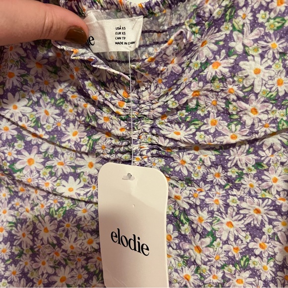 Top Débardeur Fillette Elodie - Soyeux, Motif Paisley, Taille M (neuf Avec étiquettes)